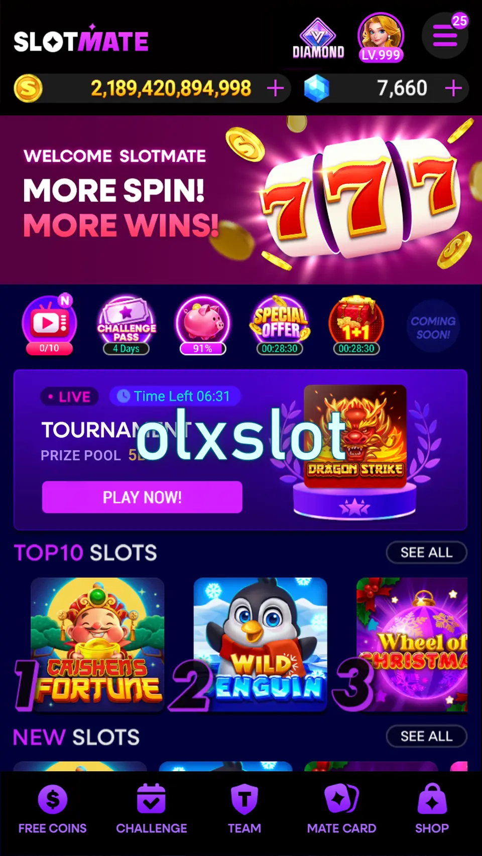 olxslot Tangkapan Layar - APK Resmi